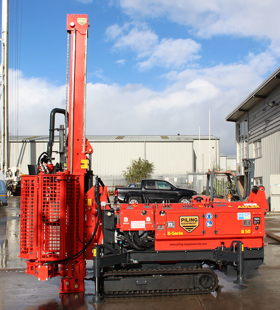 Cobra 9000 series piling rig