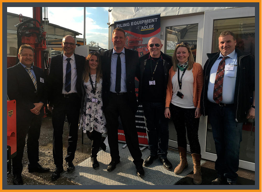 Piling Equipment Ltd team at Bauma 2016